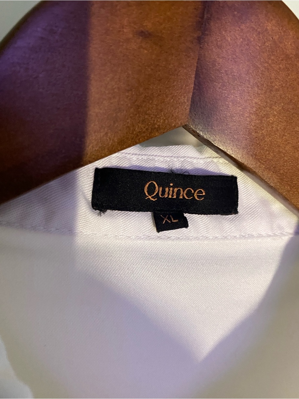 Quince Women’s Tencel Camp Shirt Casual Short-Sleeve Button-Down White XL - Picture 3 of 6